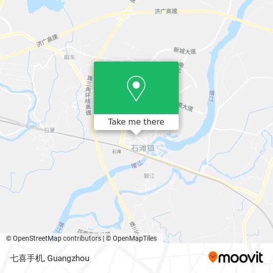 七喜手机 map