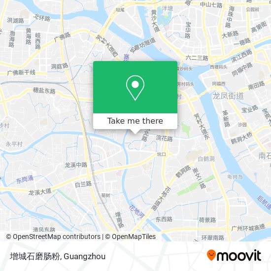增城石磨肠粉 map