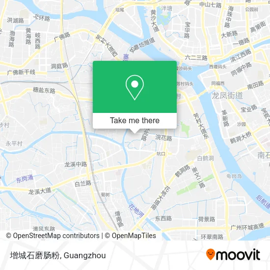 增城石磨肠粉 map