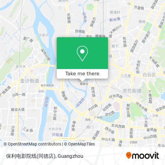 保利电影院线(同德店) map