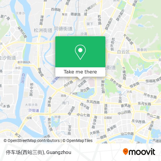 停车场(西站三街) map
