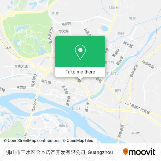 佛山市三水区金本房产开发有限公司 map