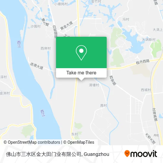 佛山市三水区金大田门业有限公司 map