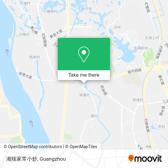 湘辣家常小炒 map