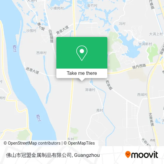 佛山市冠盟金属制品有限公司 map