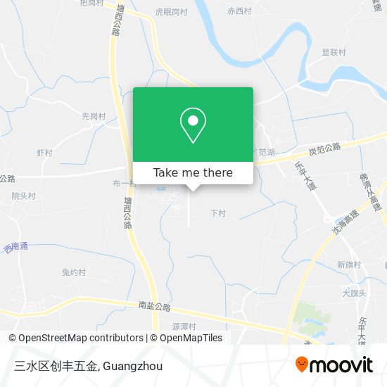 三水区创丰五金 map