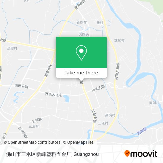 佛山市三水区新峰塑料五金厂 map