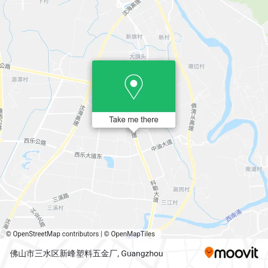 佛山市三水区新峰塑料五金厂 map