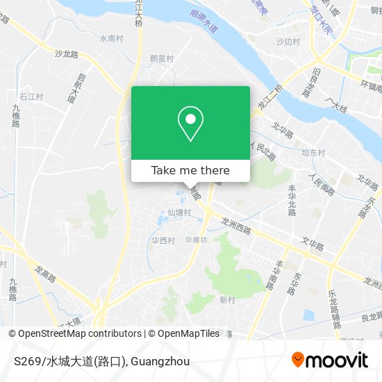 S269/水城大道(路口) map