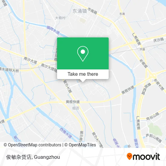 俊敏杂货店 map