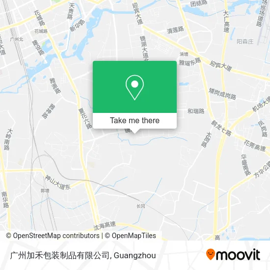 广州加禾包装制品有限公司 map