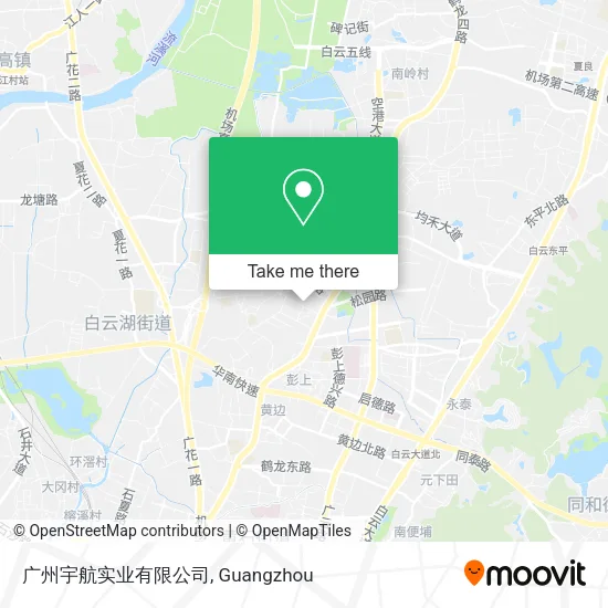 广州宇航实业有限公司 map