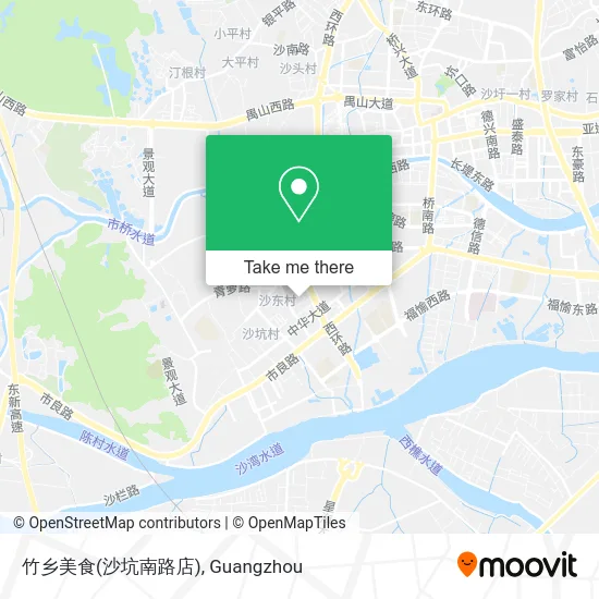 竹乡美食(沙坑南路店) map