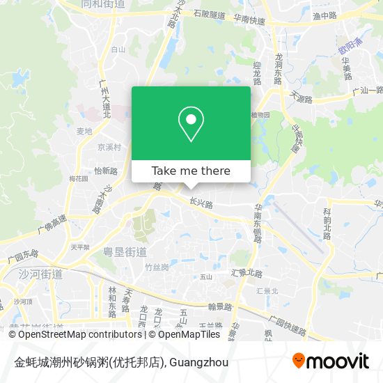 金蚝城潮州砂锅粥(优托邦店) map