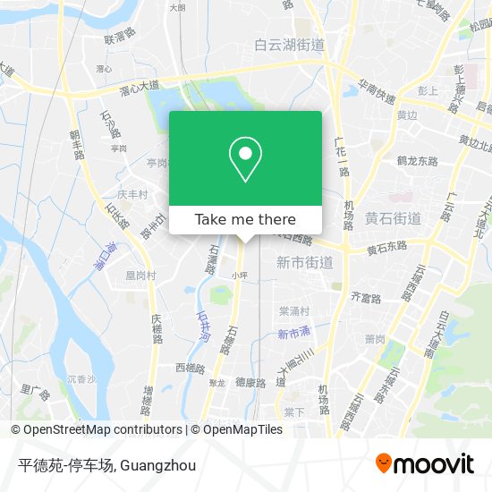 平德苑-停车场 map