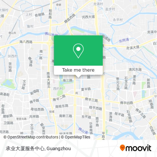 承业大厦服务中心 map