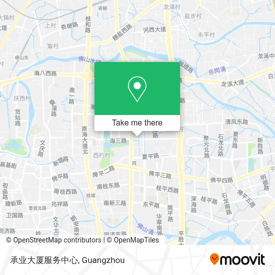 承业大厦服务中心 map