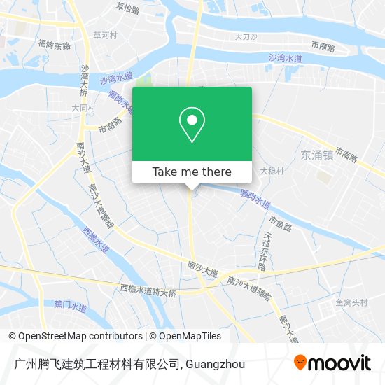 广州腾飞建筑工程材料有限公司 map
