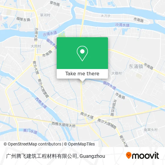 广州腾飞建筑工程材料有限公司 map