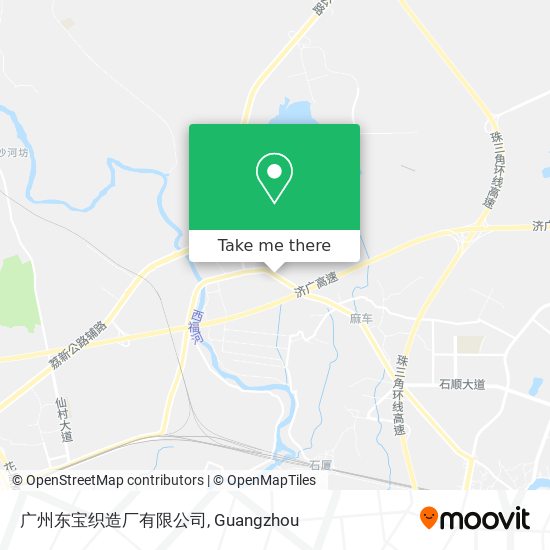 广州东宝织造厂有限公司 map
