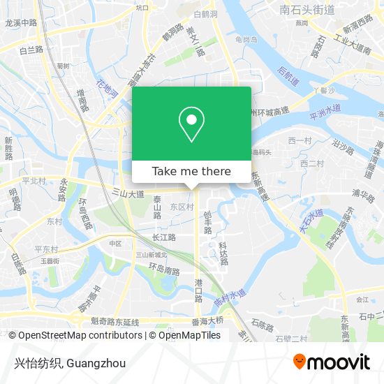 兴怡纺织 map