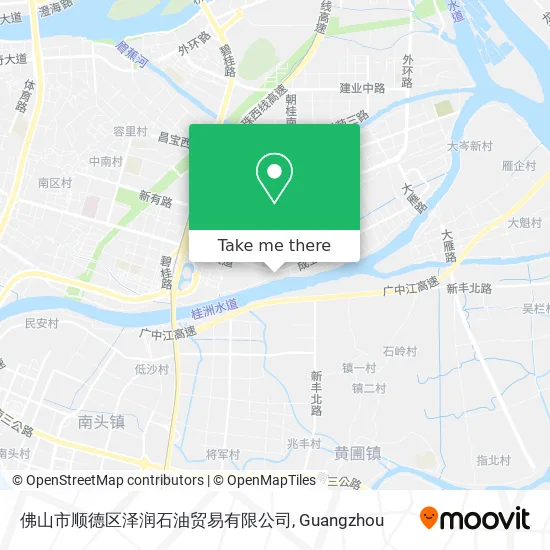 佛山市顺德区泽润石油贸易有限公司 map