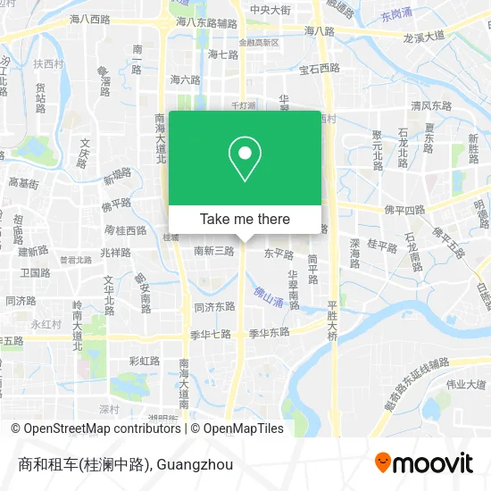 商和租车(桂澜中路) map