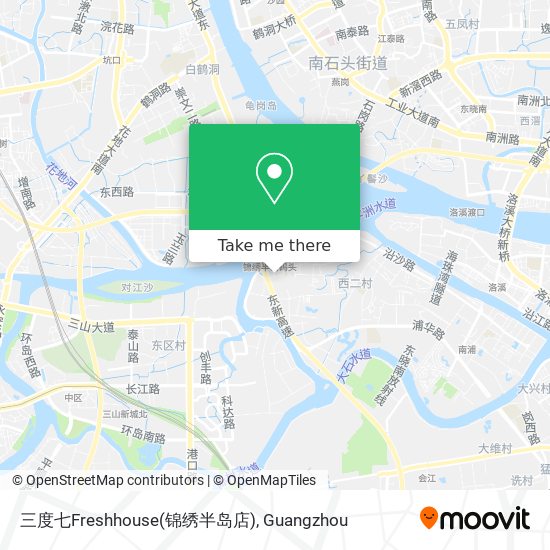 三度七Freshhouse(锦绣半岛店) map