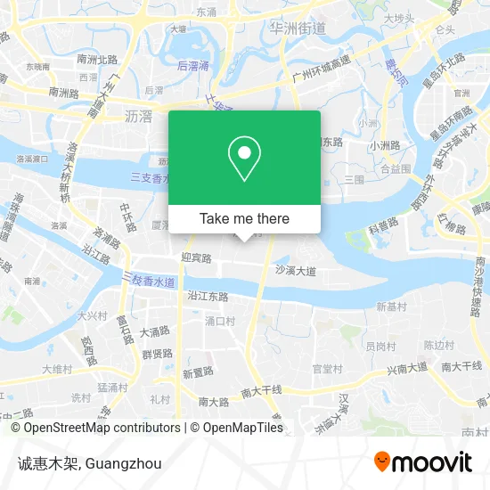 诚惠木架 map