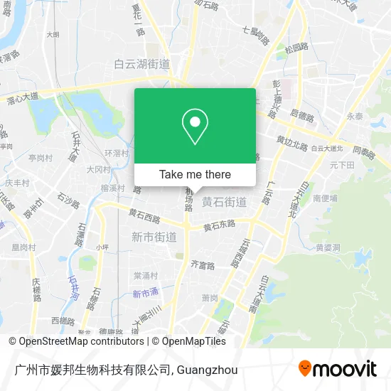 广州市媛邦生物科技有限公司 map