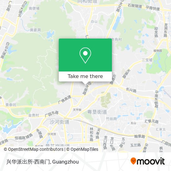 兴华派出所-西南门 map