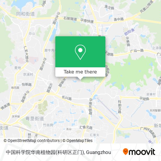 中国科学院华南植物园(科研区正门) map