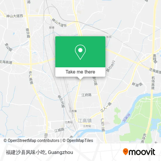 福建沙县风味小吃 map