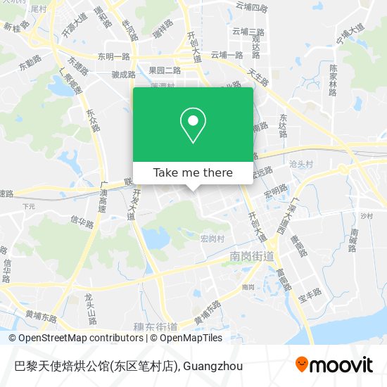 巴黎天使焙烘公馆(东区笔村店) map