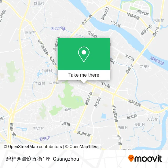 碧桂园豪庭五街1座 map