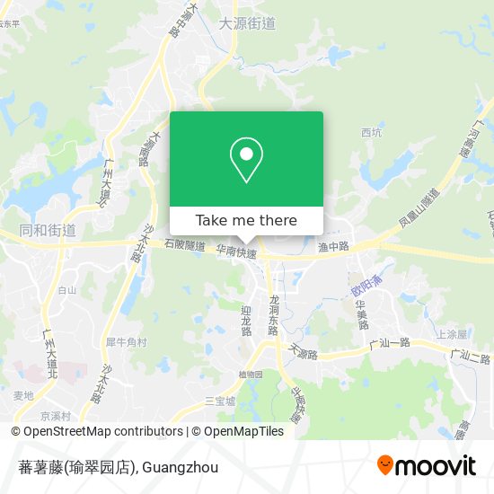 蕃薯藤(瑜翠园店) map
