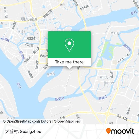 大盛村 map