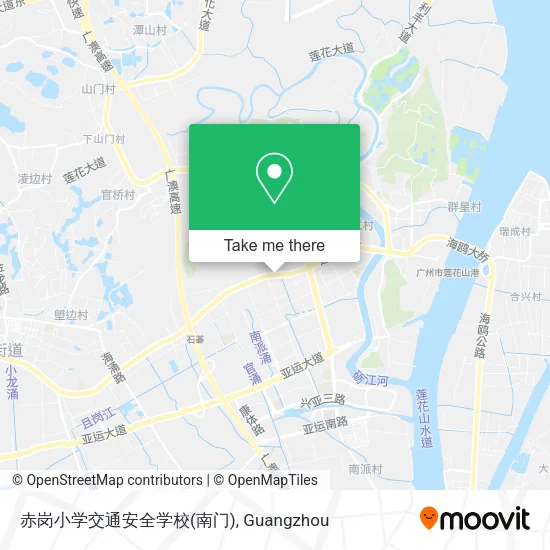 赤岗小学交通安全学校(南门) map
