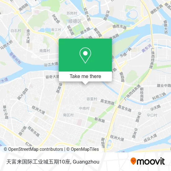 天富来国际工业城五期10座 map