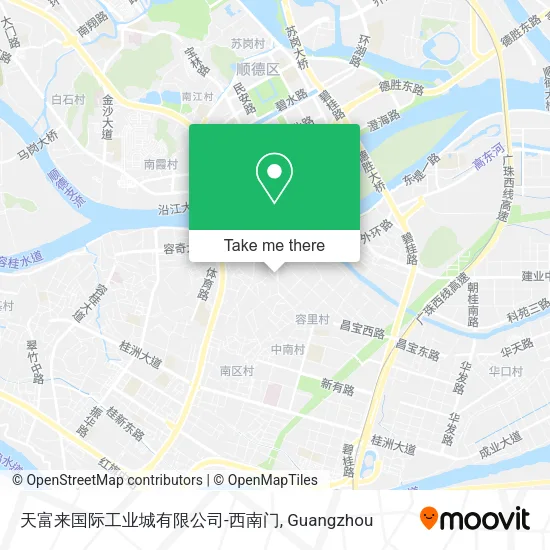 天富来国际工业城有限公司-西南门 map