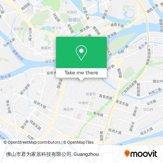 佛山市君为家居科技有限公司 map