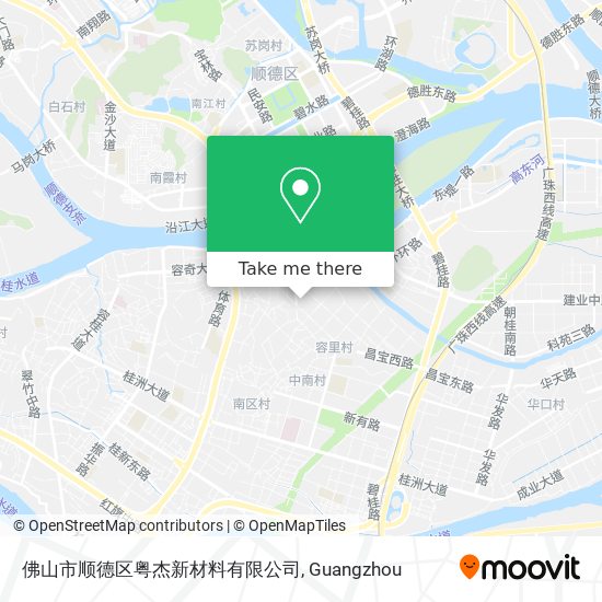 佛山市顺德区粤杰新材料有限公司 map