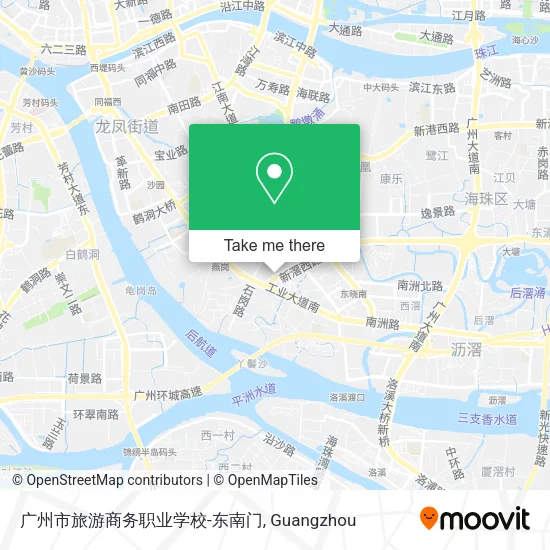 广州市旅游商务职业学校-东南门 map