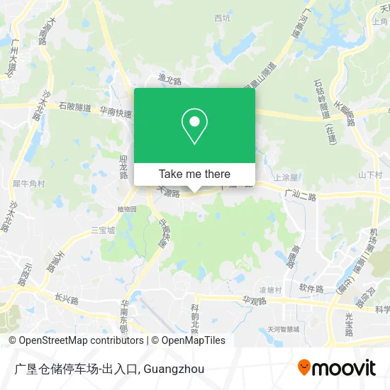 广垦仓储停车场-出入口 map