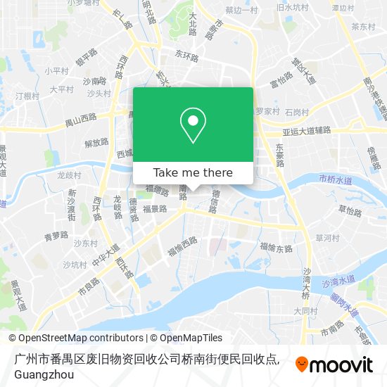广州市番禺区废旧物资回收公司桥南街便民回收点 map