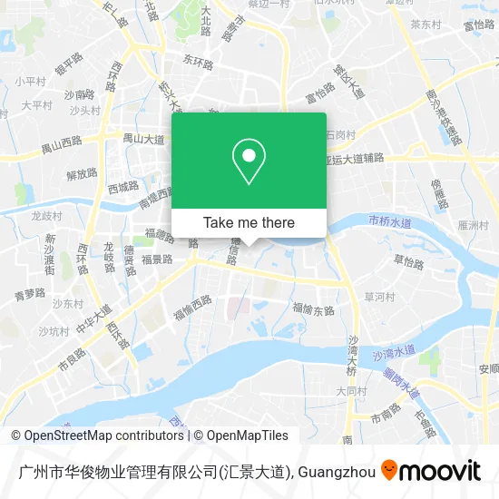 广州市华俊物业管理有限公司(汇景大道) map