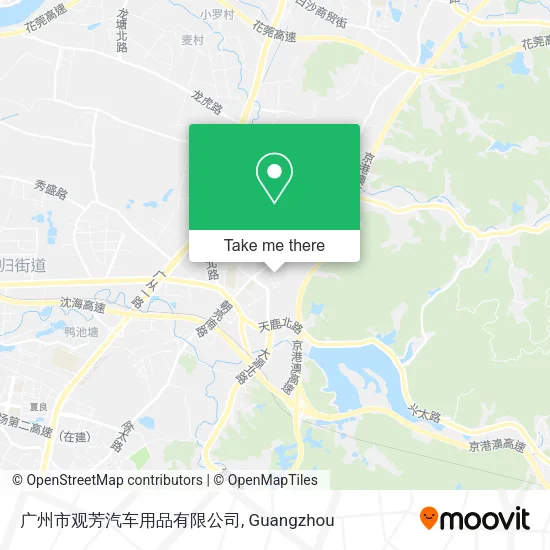 广州市观芳汽车用品有限公司 map