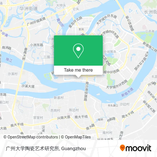 广州大学陶瓷艺术研究所 map