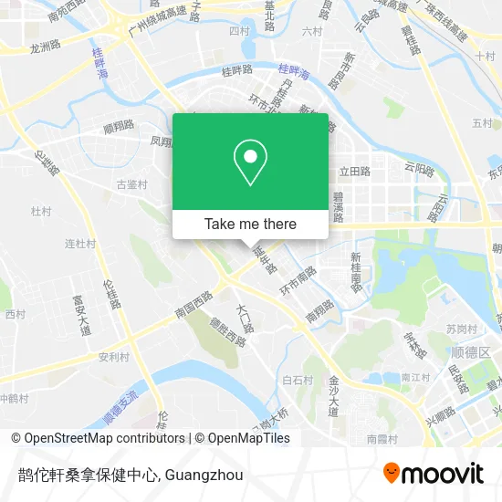 鹊佗軒桑拿保健中心 map