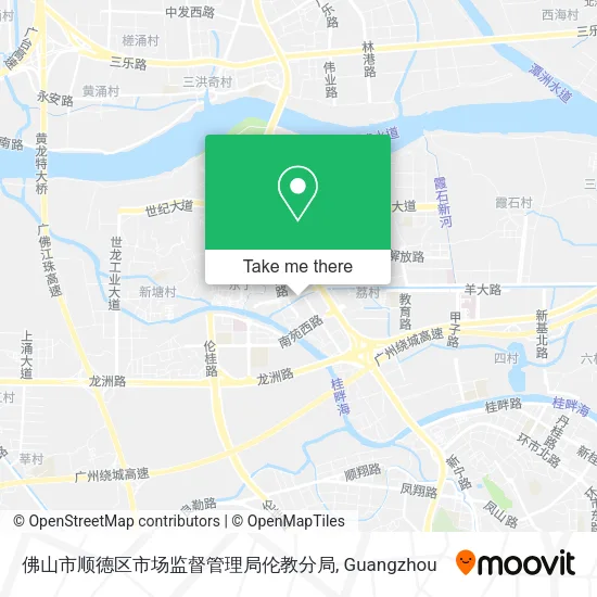 佛山市顺德区市场监督管理局伦教分局 map